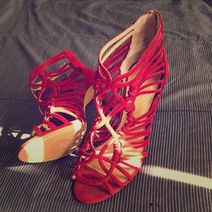 Vince Camuto Red High Heels